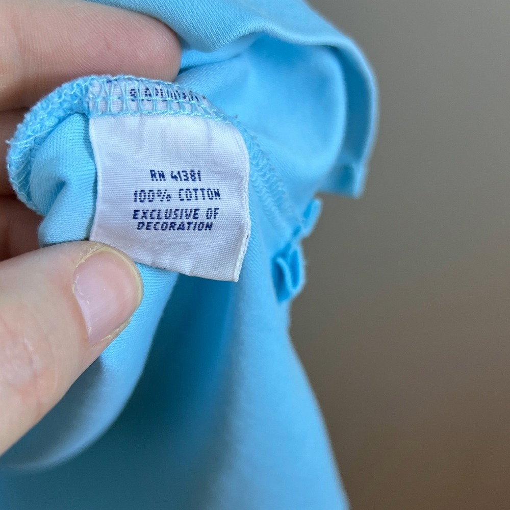 Polo‎ Ralph Lauren Pima Soft Touch Polo Shirt Men's L Preppy Old Money Blue - Picture 5 of 6
